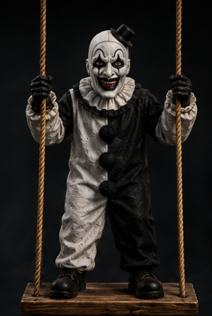 Art the Clown Porch Swing - SlasherSwings