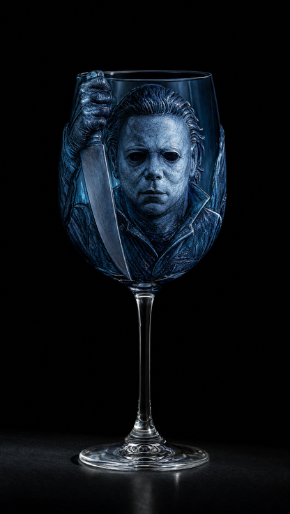 SlasherSips Horror Wine Glasses