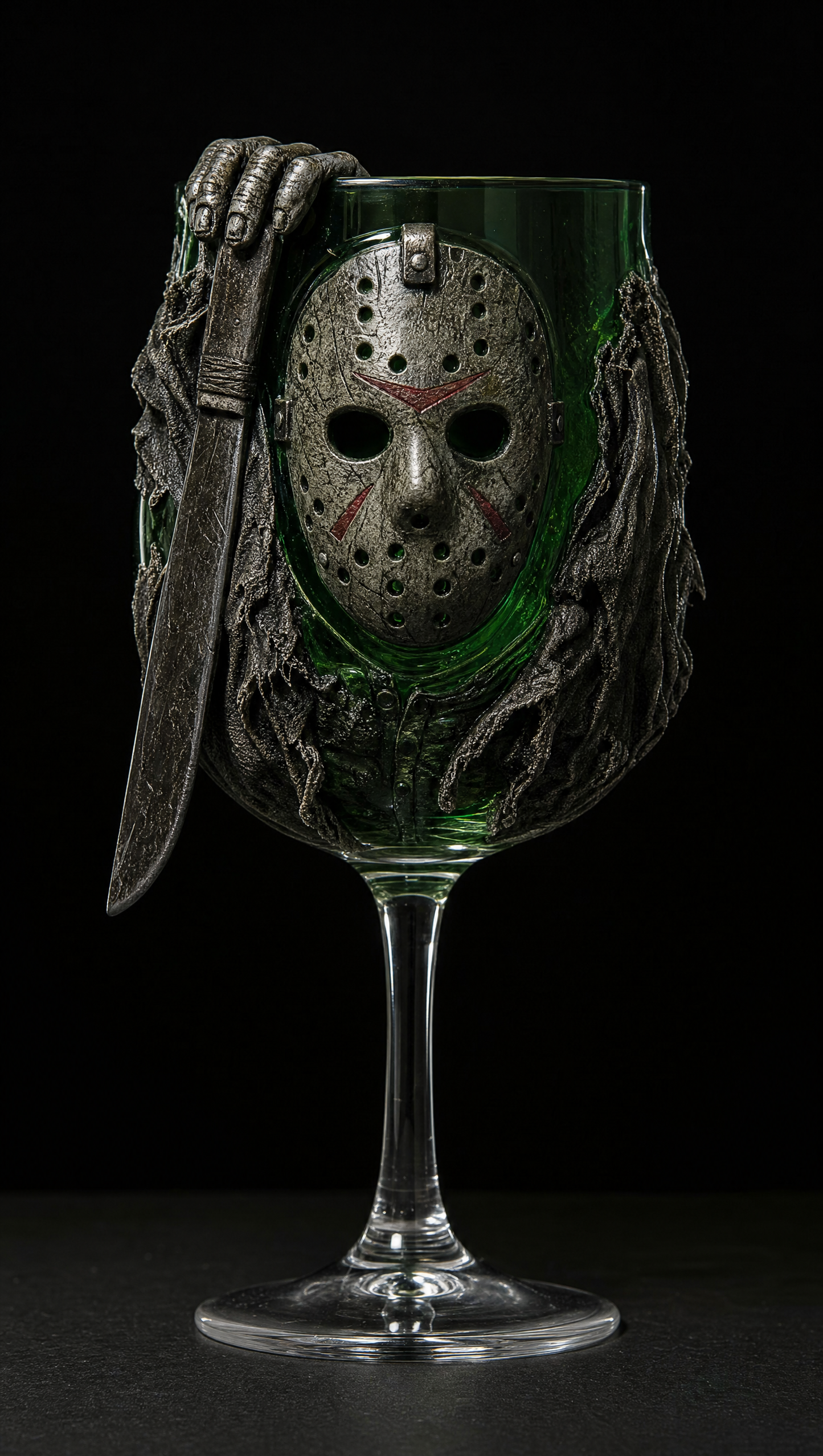 SlasherSips Horror Wine Glasses