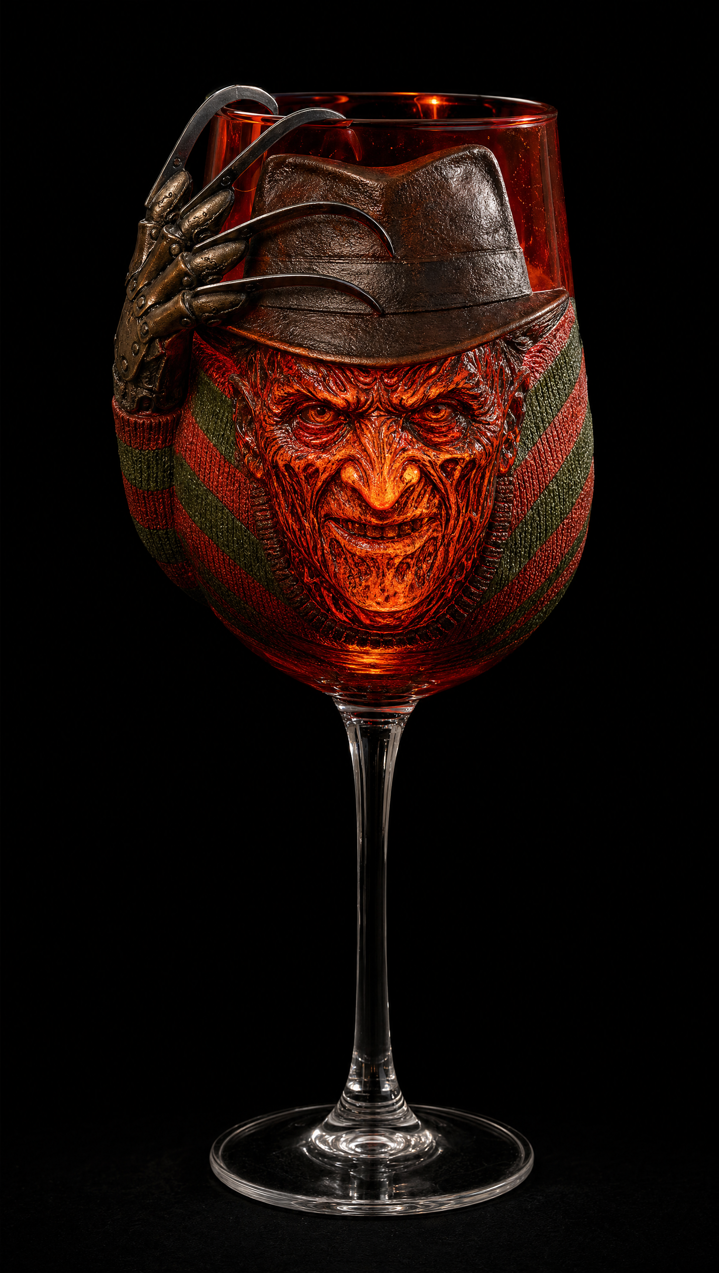 SlasherSips Horror Wine Glasses