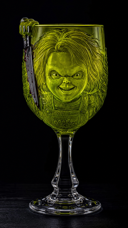 SlasherSips Horror Wine Glasses
