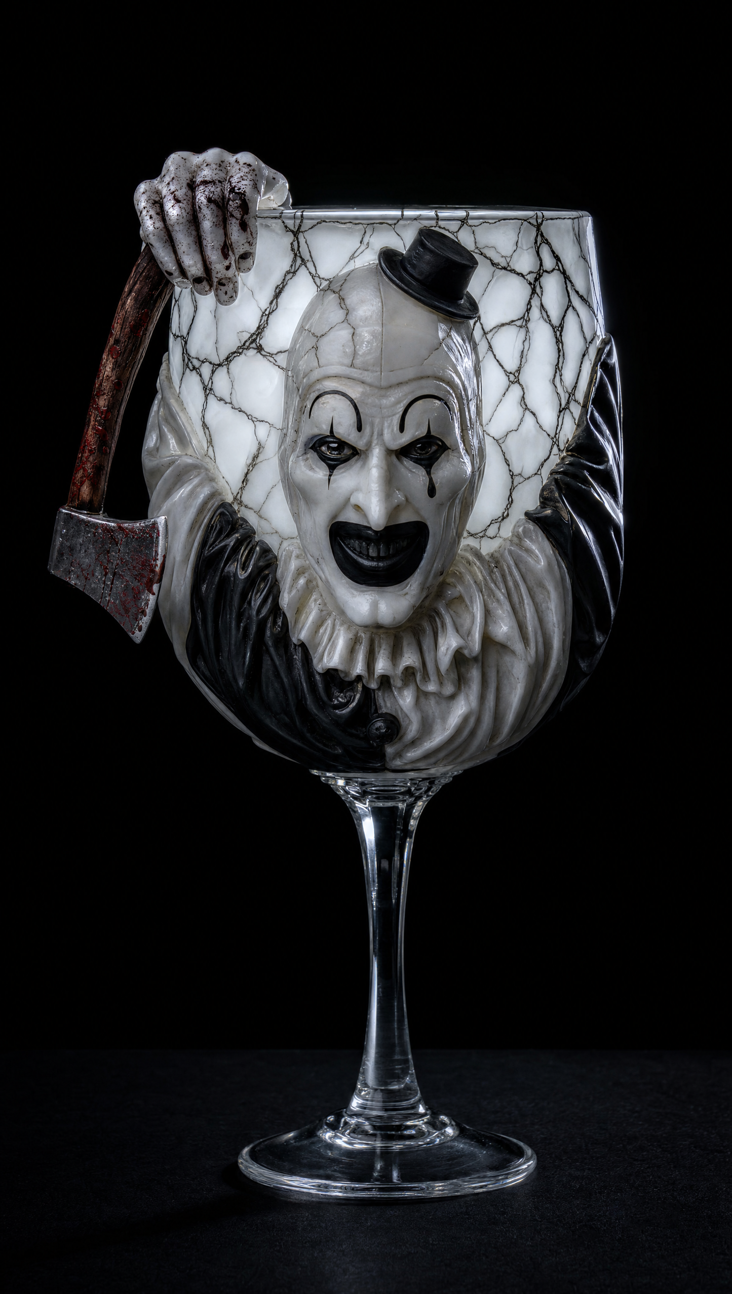 SlasherSips Horror Wine Glasses
