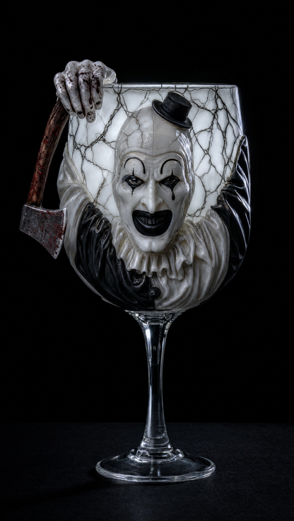SlasherSips Horror Wine Glasses