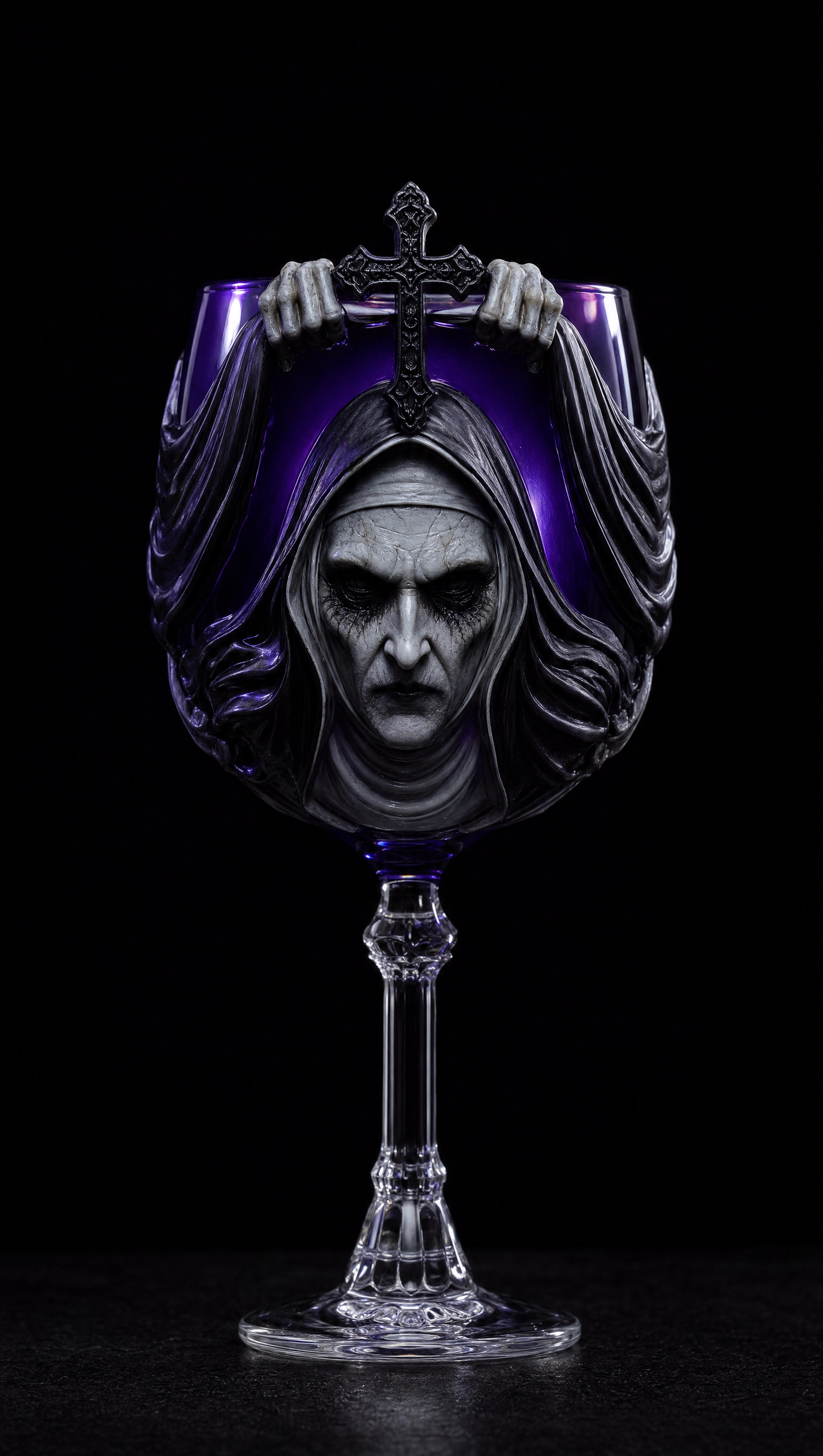 SlasherSips Horror Wine Glasses