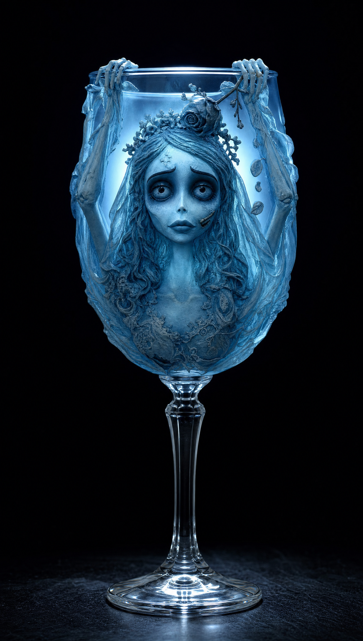 SlasherSips Horror Wine Glasses