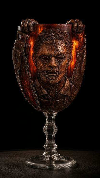 SlasherSips Horror Wine Glasses